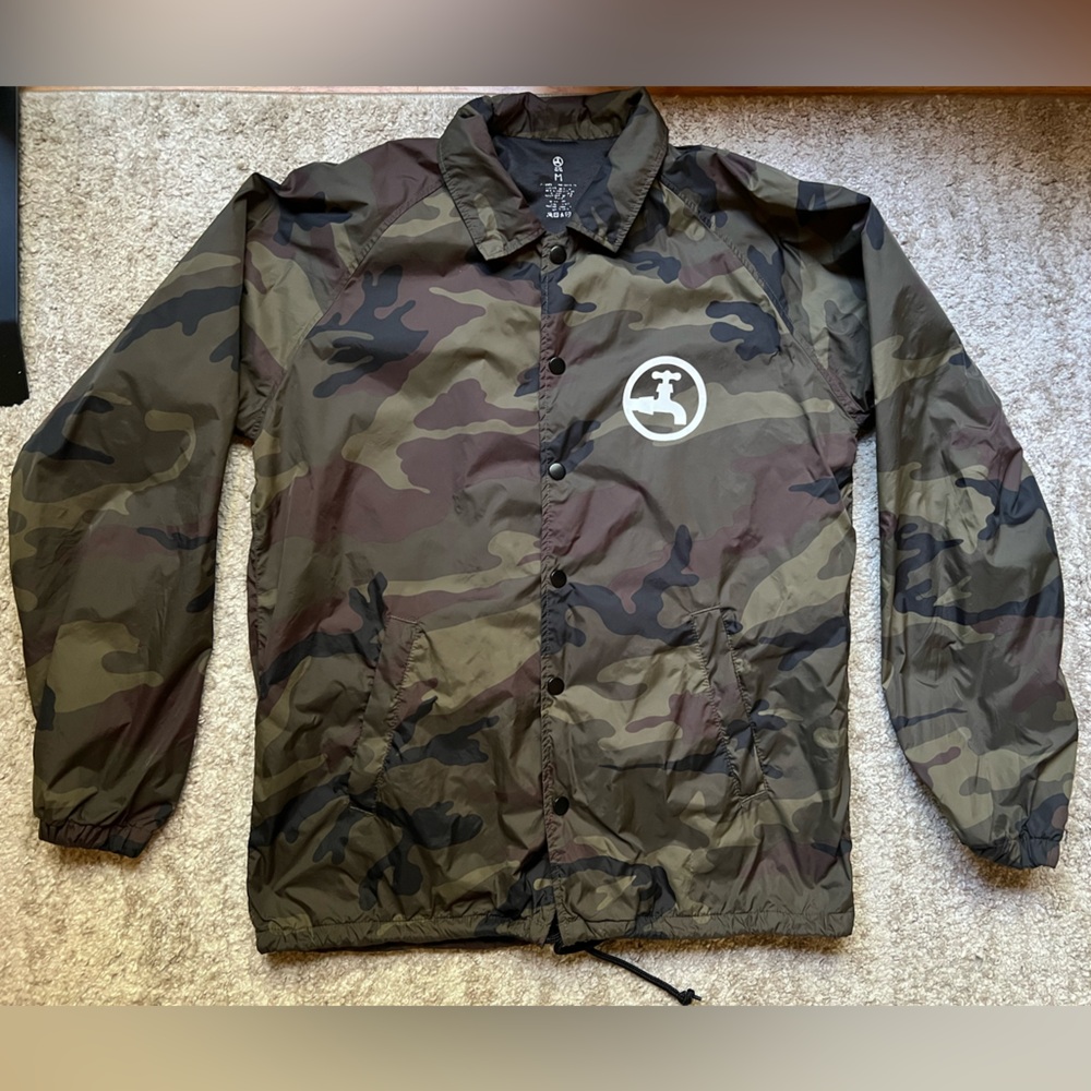 Camo Coaches Jacket Medium